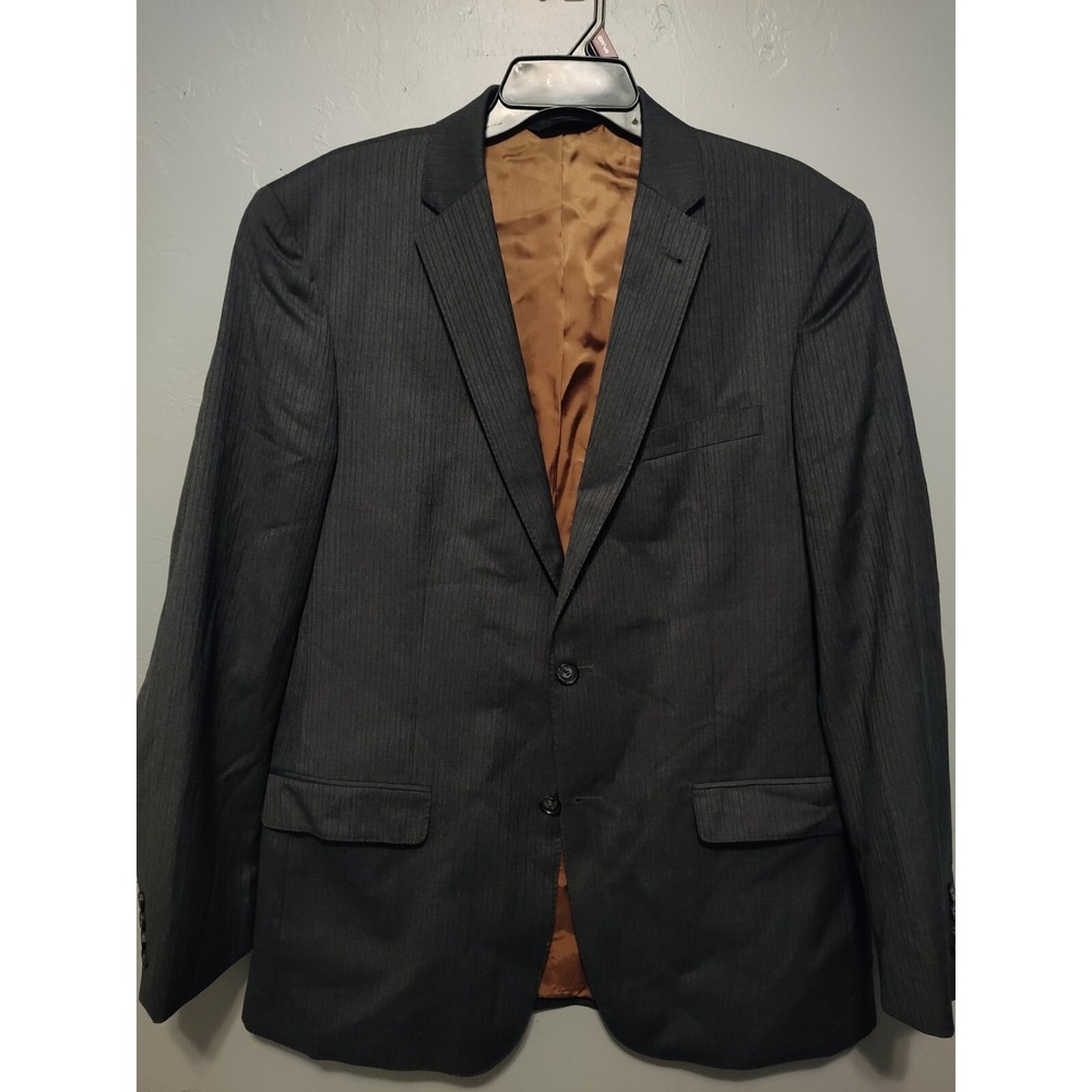Jos. A Bank Slim‎ Fit Blazer Suit Men's Size 42L Tal 100% Wool